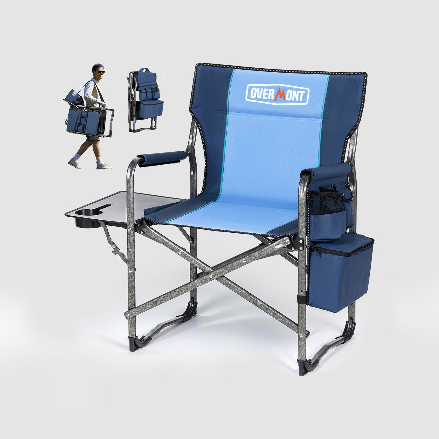 Overmont Oversized Lightweight Foldable Directors Chairs