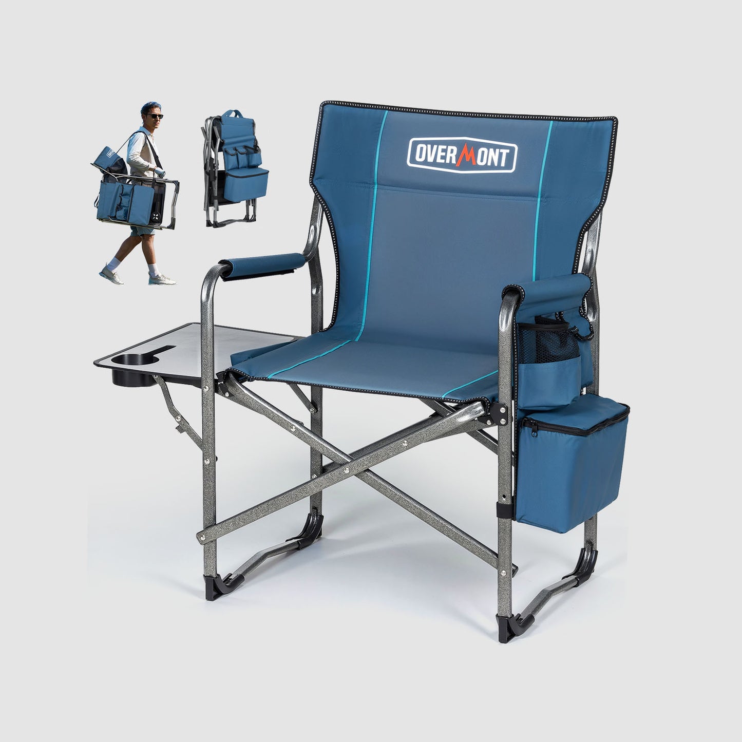 Overmont Oversized Lightweight Foldable Directors Chairs