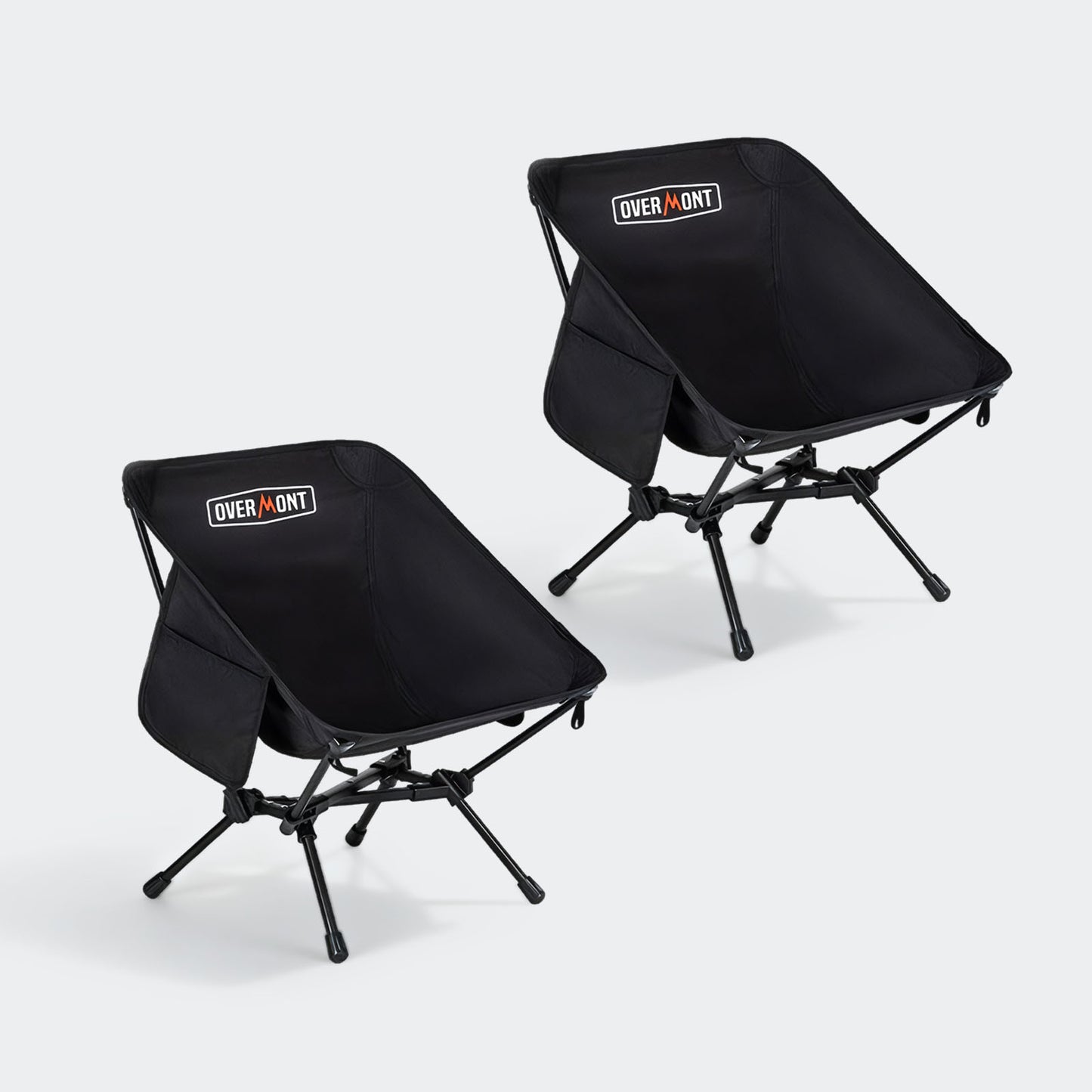 2pcs ultralight camping chairs