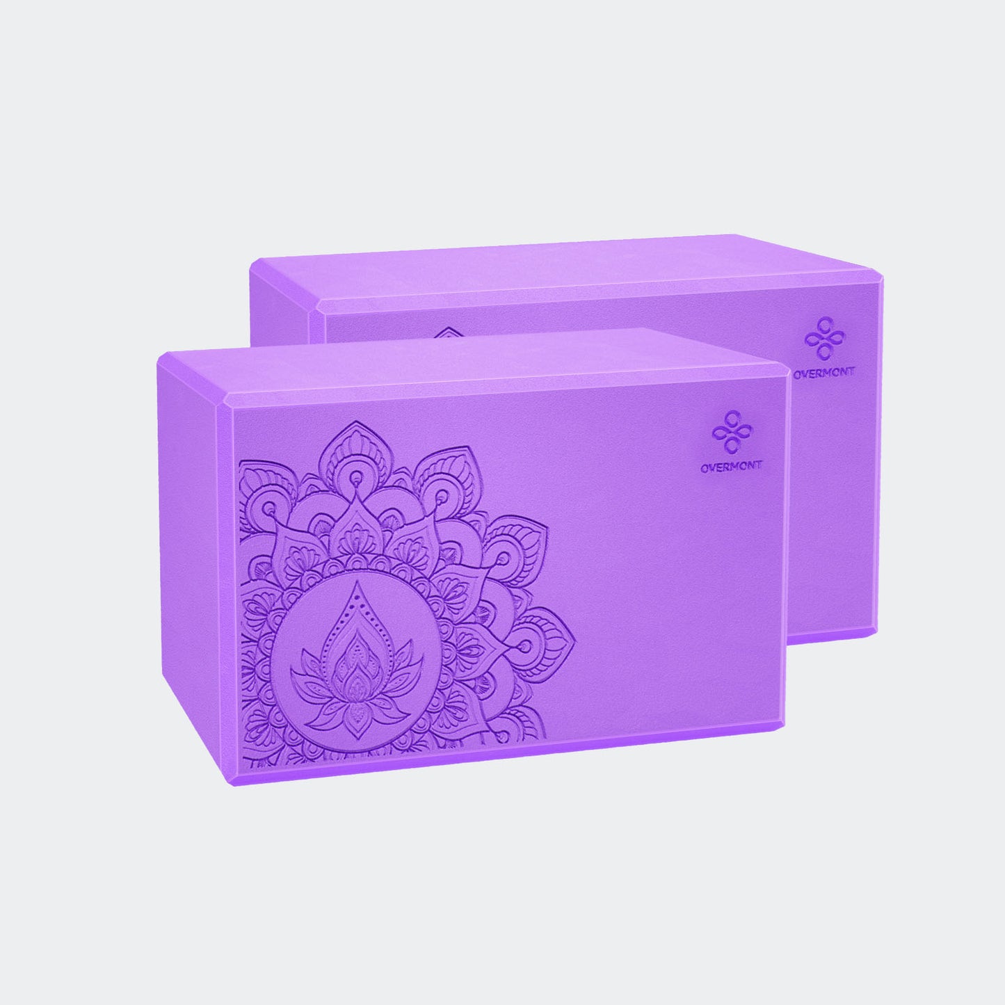 2pcs yoga block purple