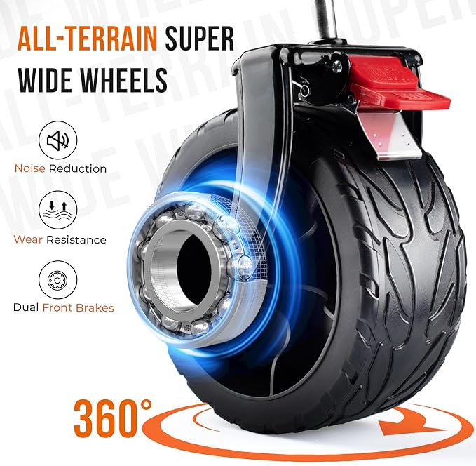 Set of Collapsible Wagon Cart Wheels