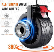 Satz zusammenklappbarer Wagenräder