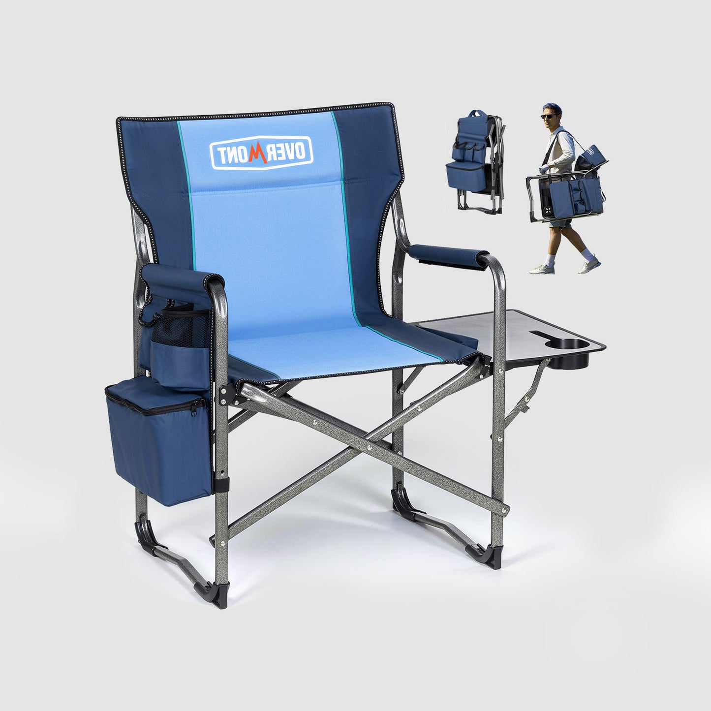 Overmont Oversized Lightweight Foldable Directors Chairs