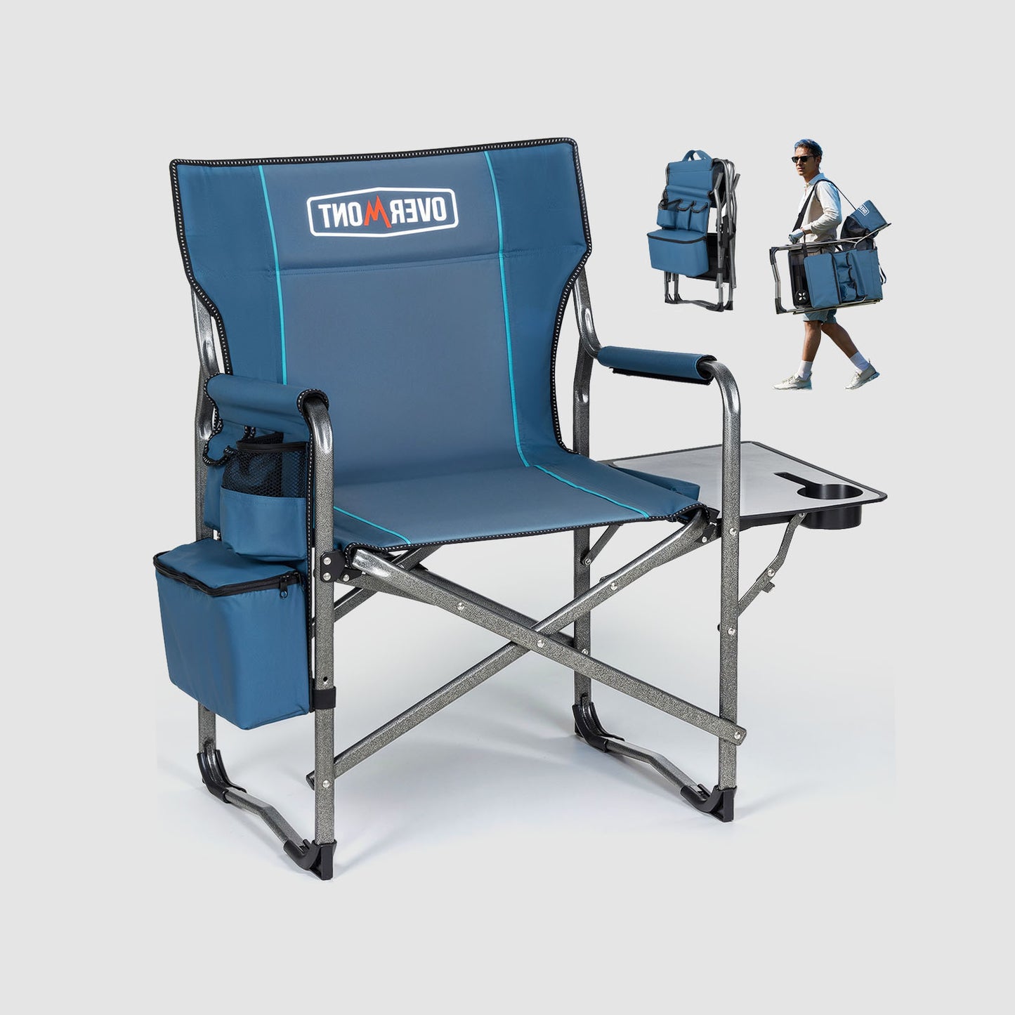Overmont Oversized Lightweight Foldable Directors Chairs