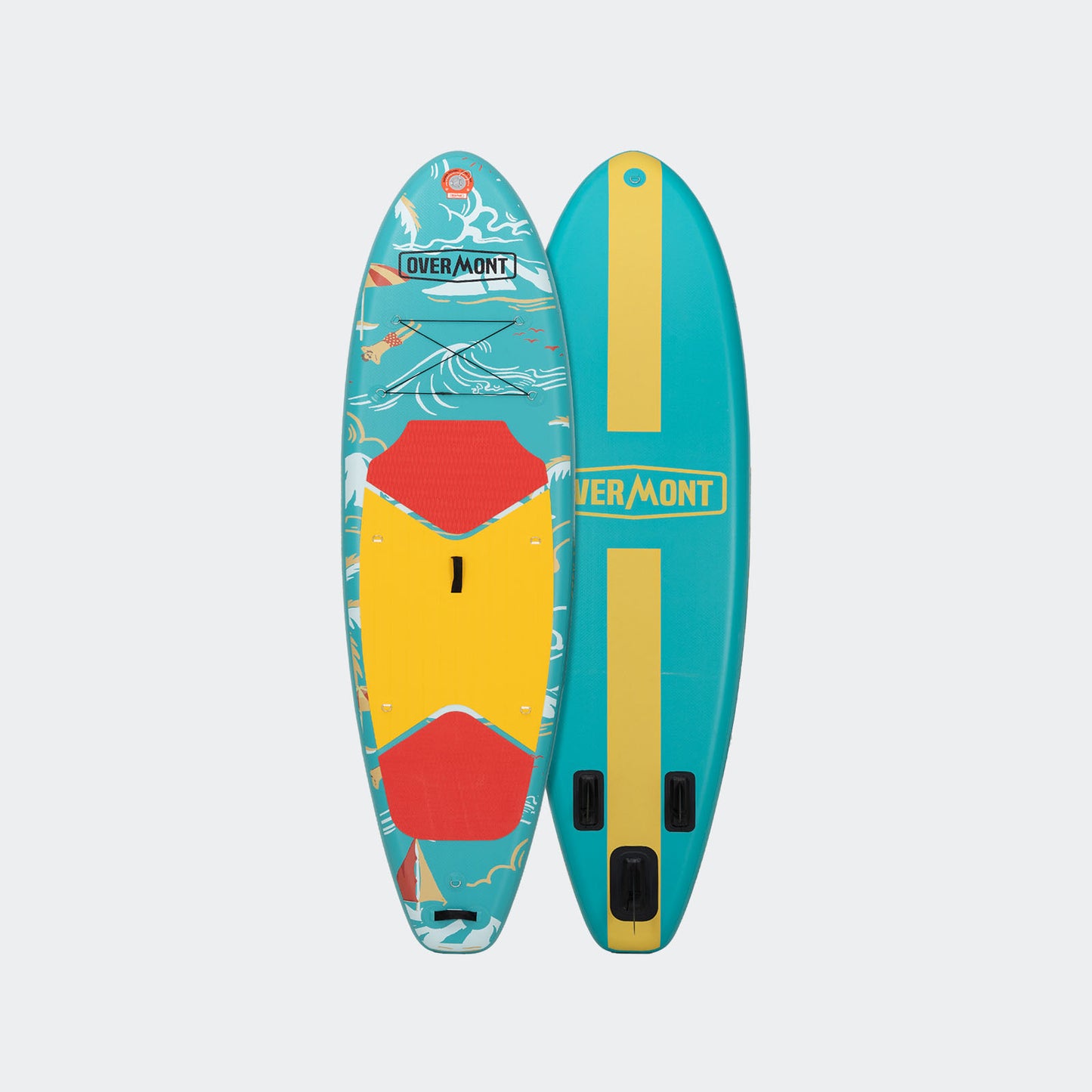 SUP paddleboard shoreline