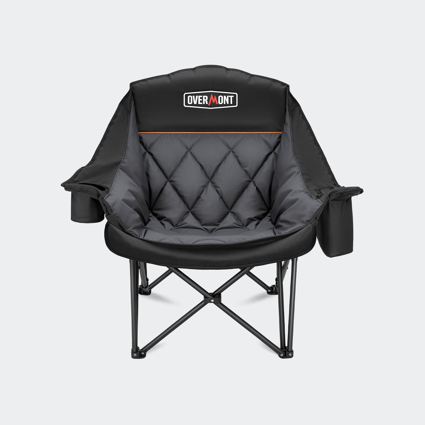 XL camping chair black