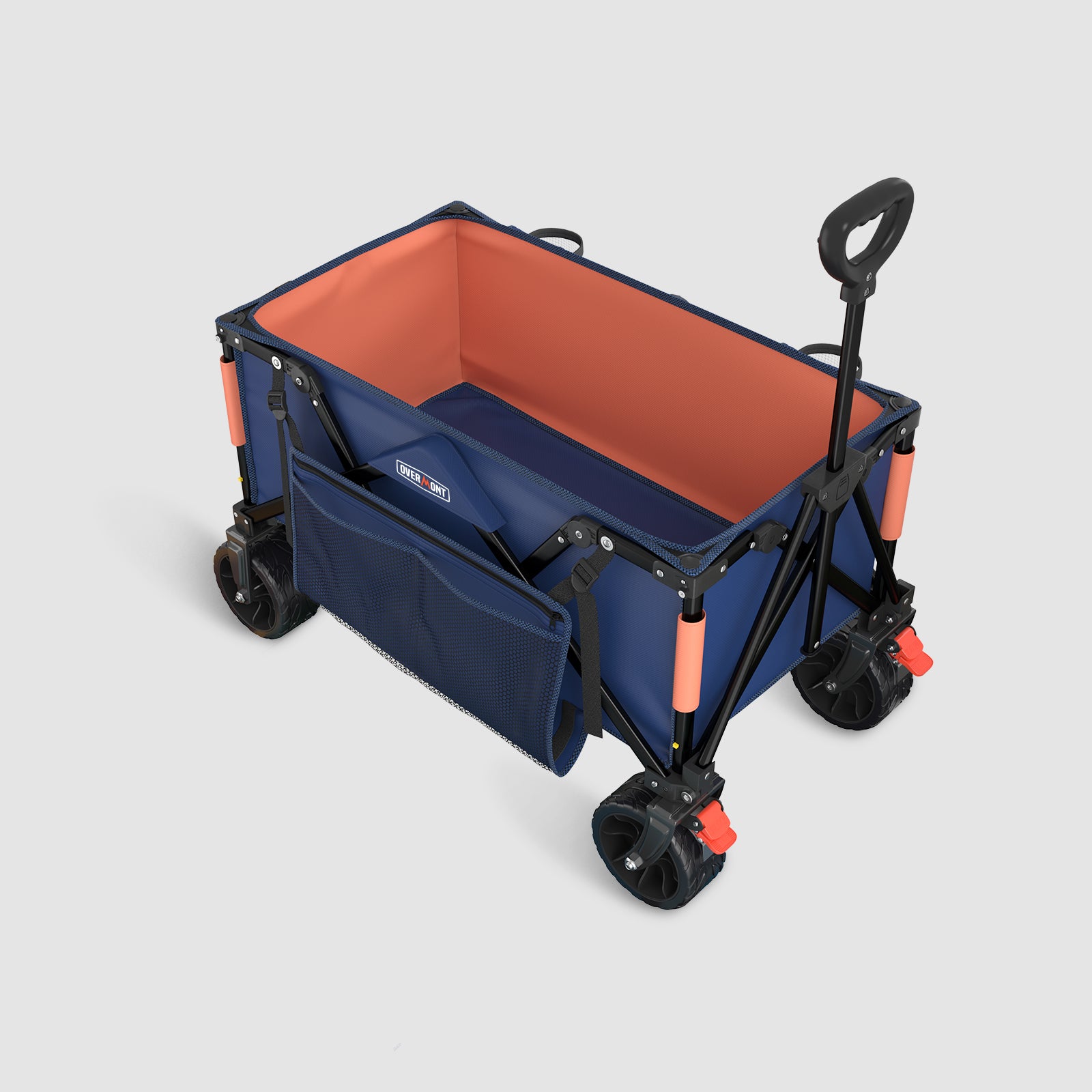 3.2 In wheel blue folding wagon