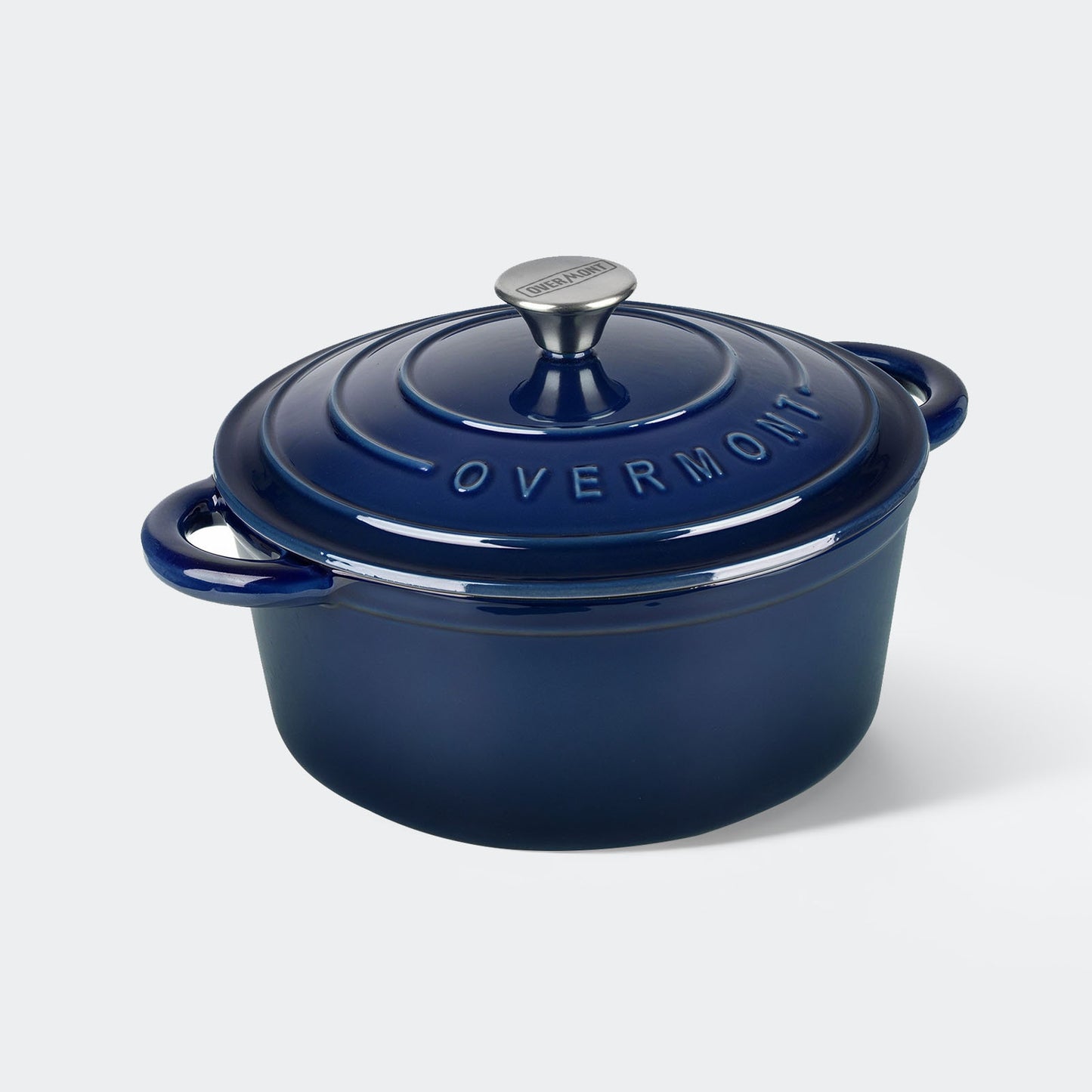 Overmont 5.5QT Enameled Cast Iron Dutch Oven