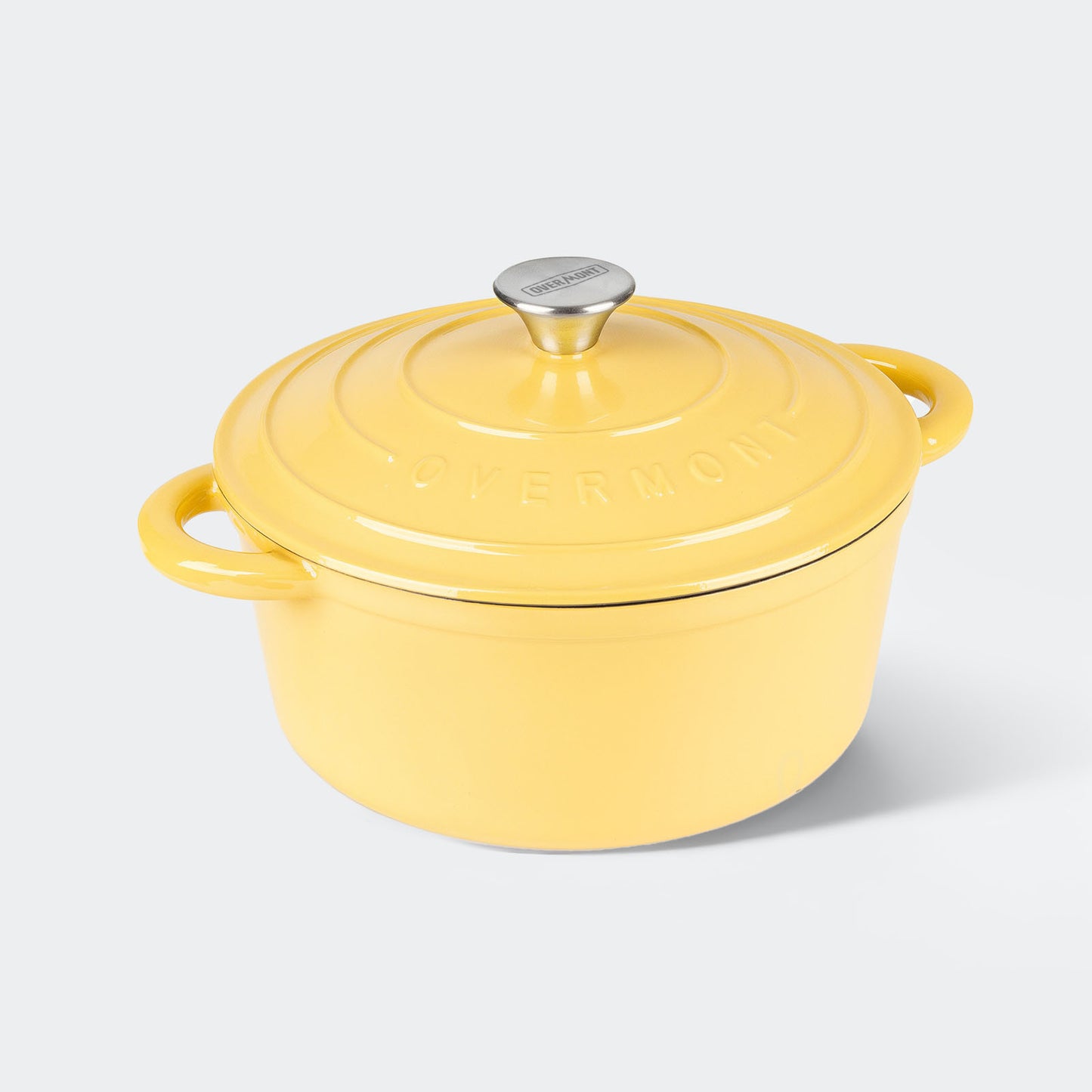 Overmont 5.5QT Enameled Cast Iron Dutch Oven