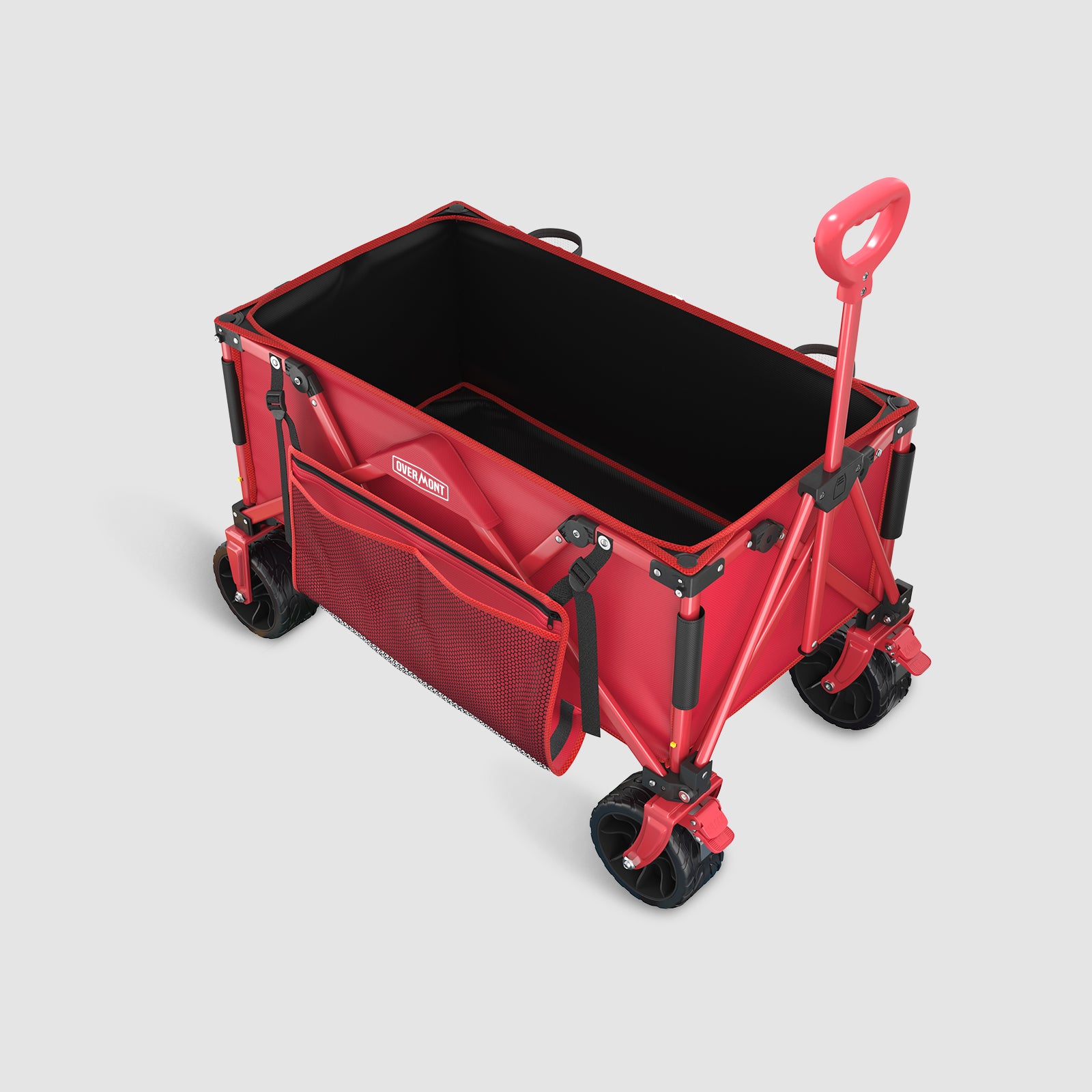 3.2 In wheel red folding wagon 