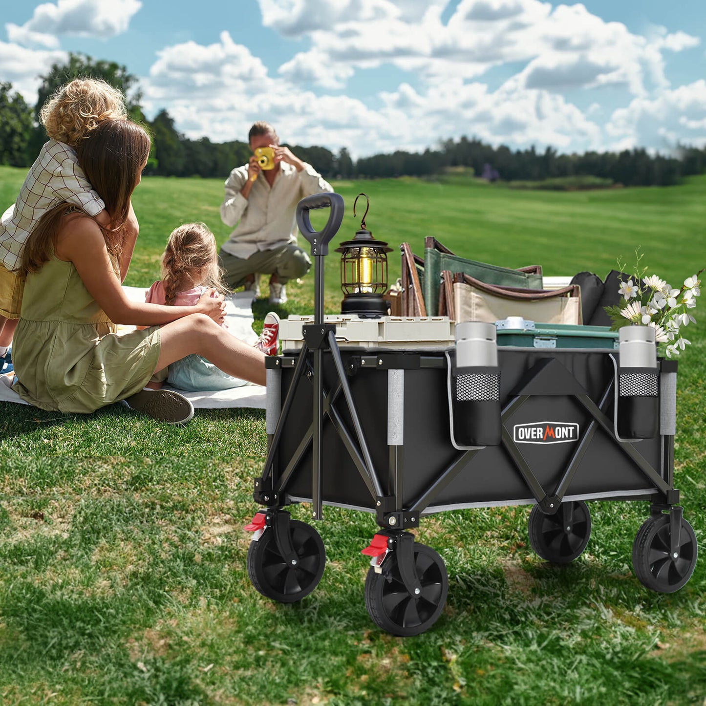 folding wagon for camping