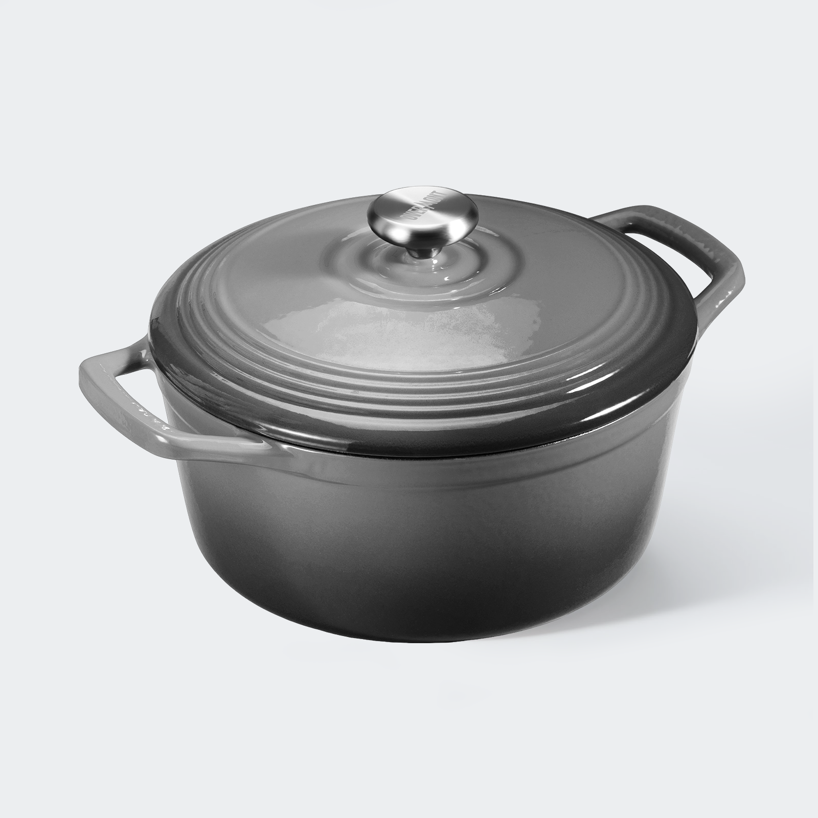 Overmont 5.5Quart Cast Iron Dutch Oven New