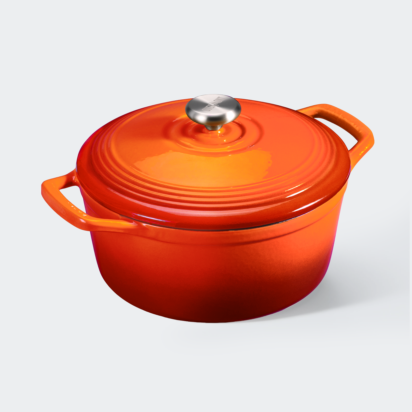 Overmont 5.5Quart Cast Iron Dutch Oven New