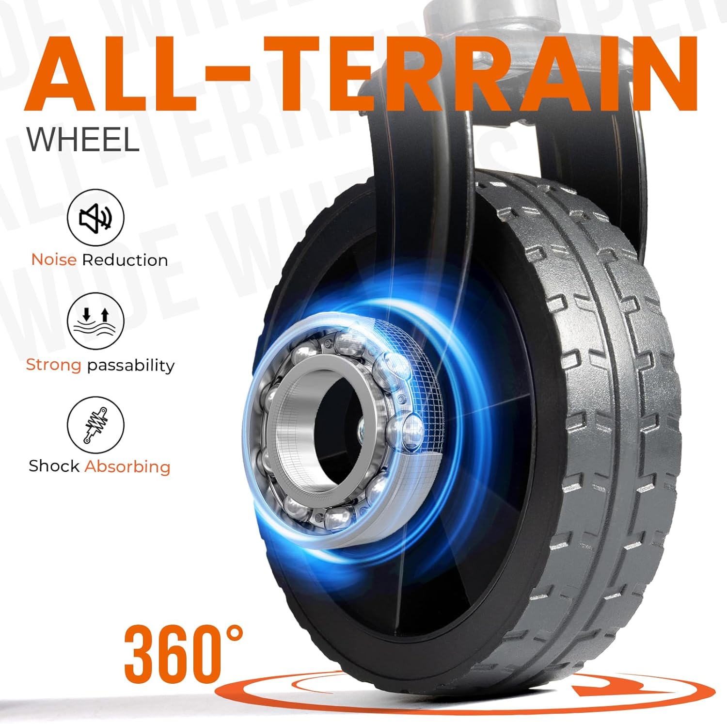 Zusammenklappbarer Wagen von Overmont, 100 l