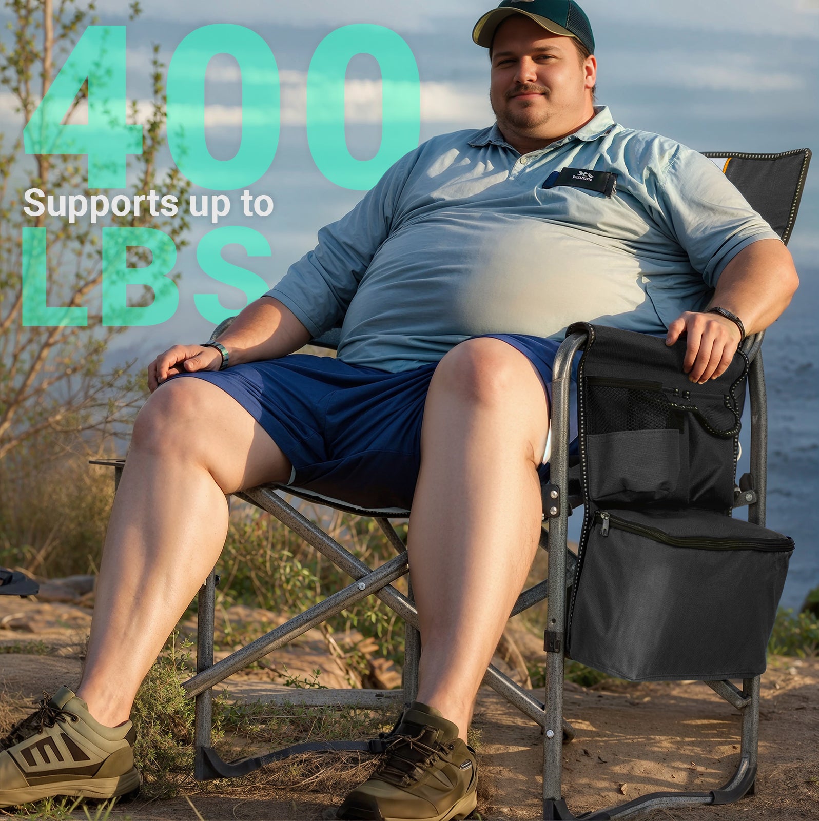 Overmont Oversized Lightweight Foldable Directors Chairs