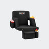 Overmont Stadium Seat with Back Support - Black