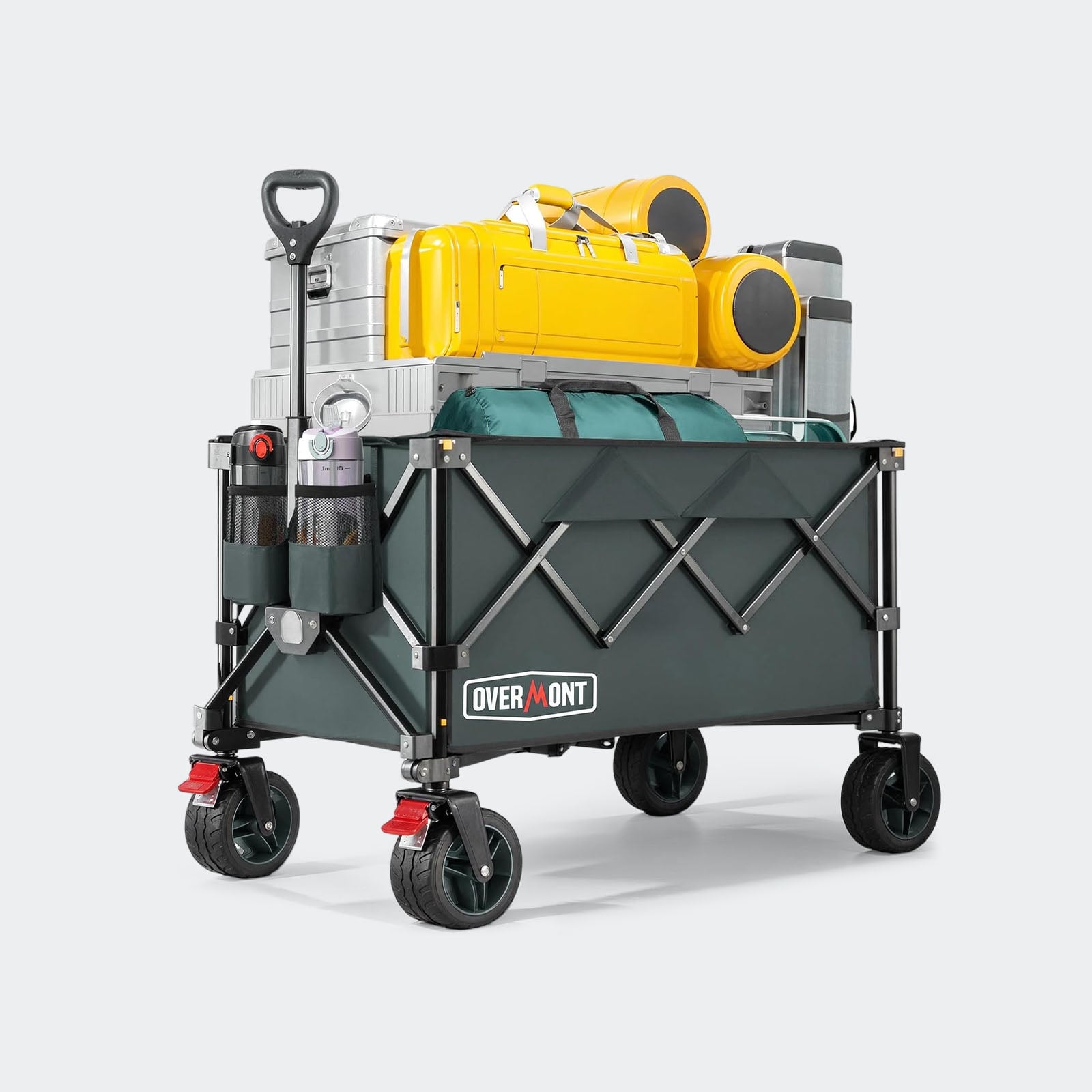 200l ultra collapsible wagon grey