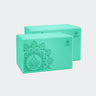 Overmont 2 Pack Yoga Block - Green