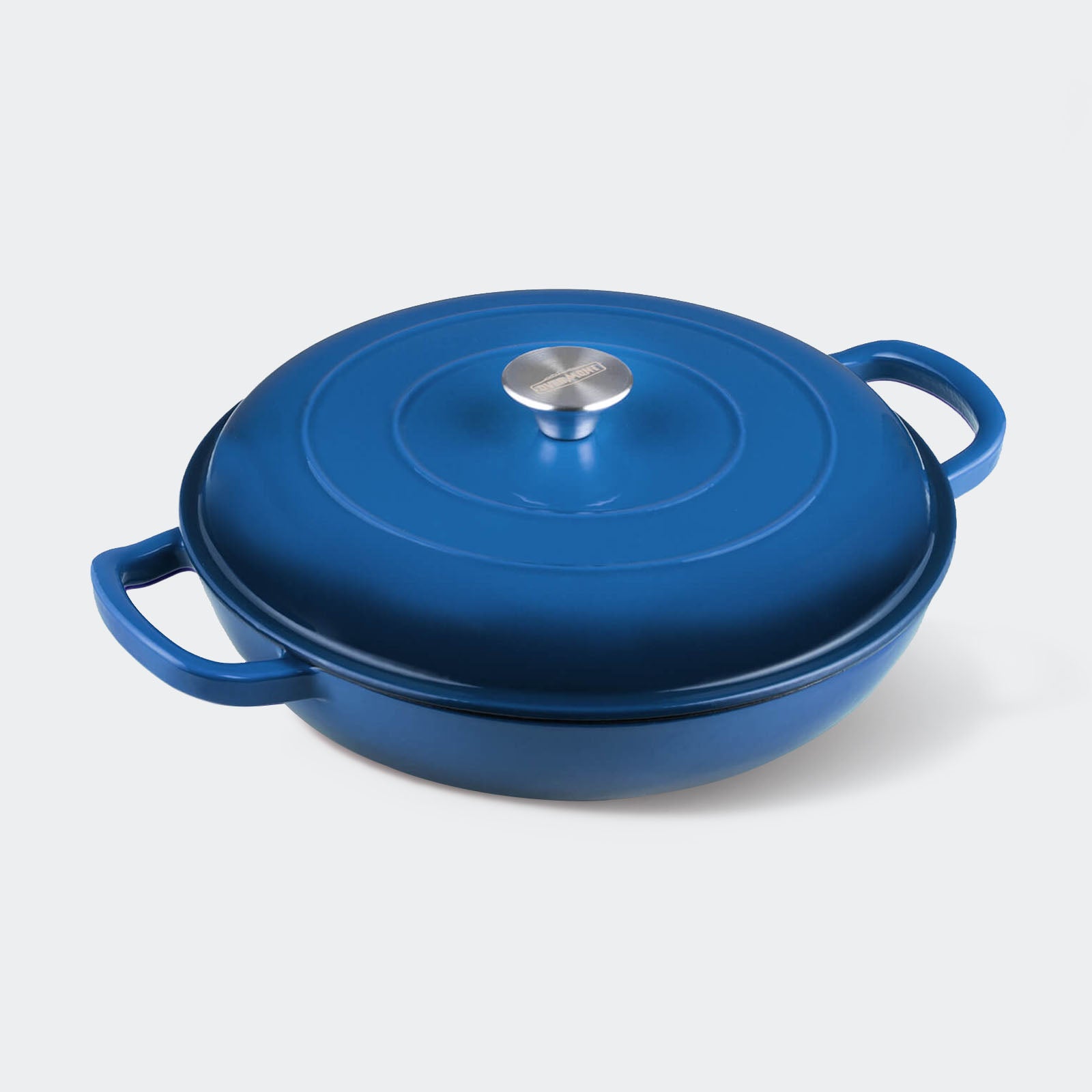 3.8qt cast iron blue