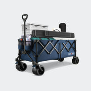 300L foldable wagon cart navy