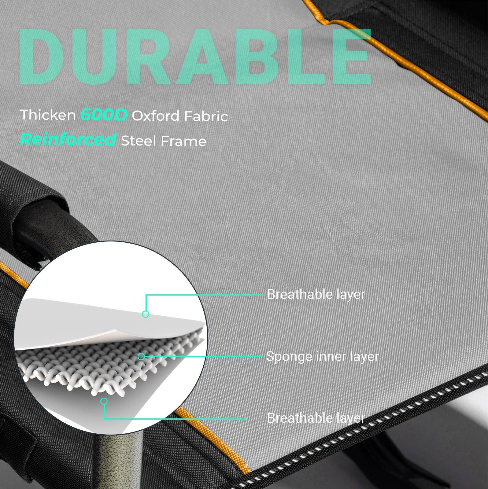 Overmont Oversized Lightweight Foldable Directors Chairs