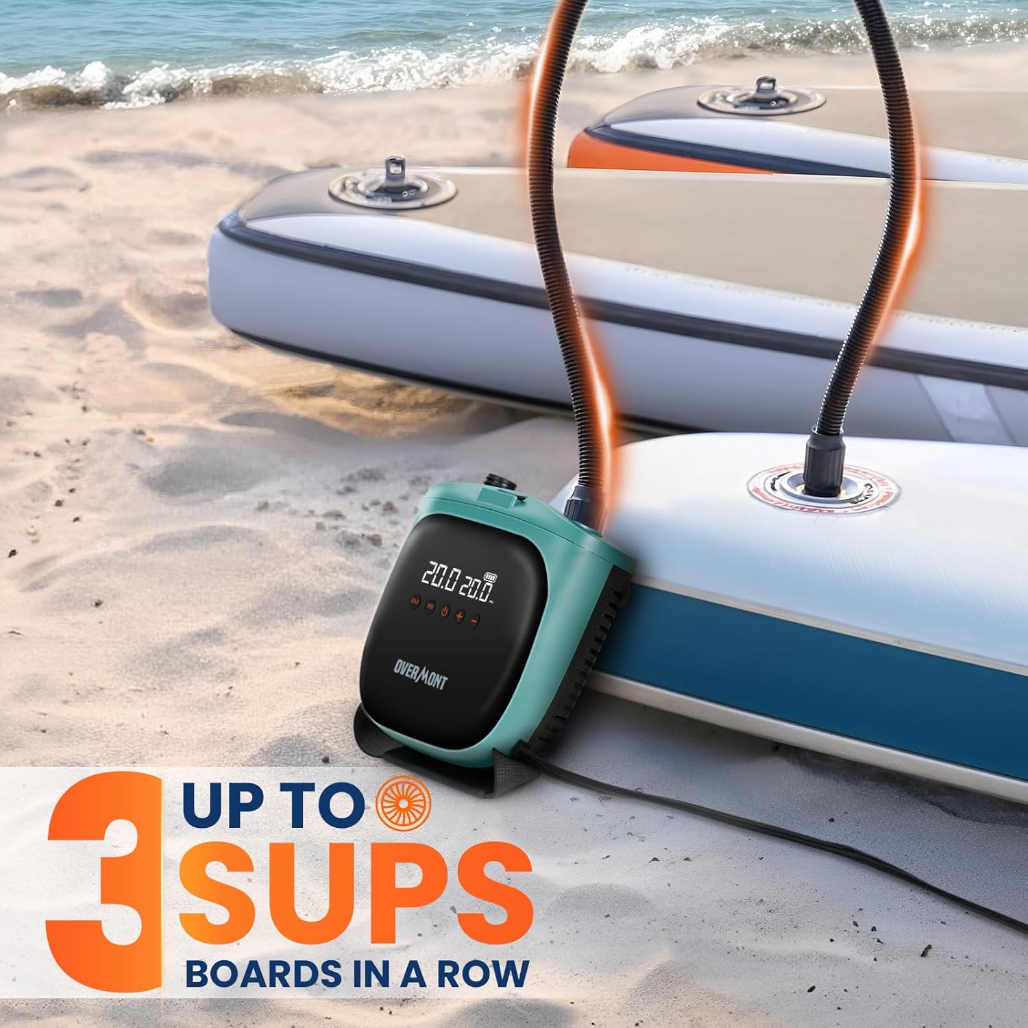Overmont Electric Paddle Board Pump