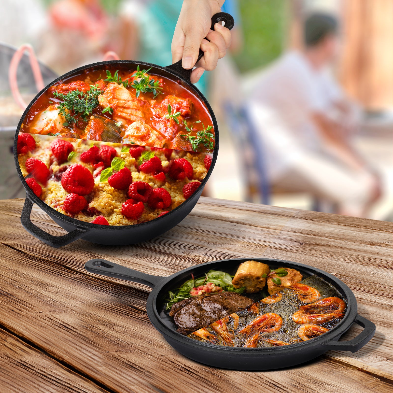 cast iron cooker use