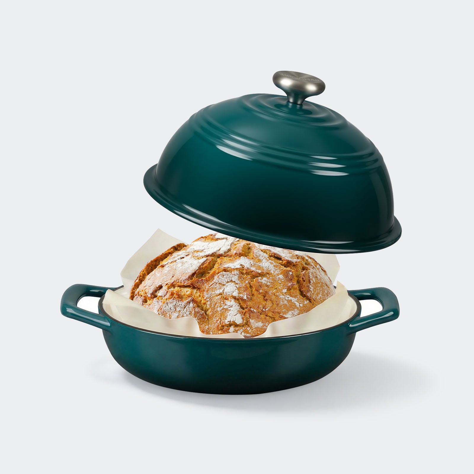 Cocotte en fonte émaillée Overmont 5,5 pintes