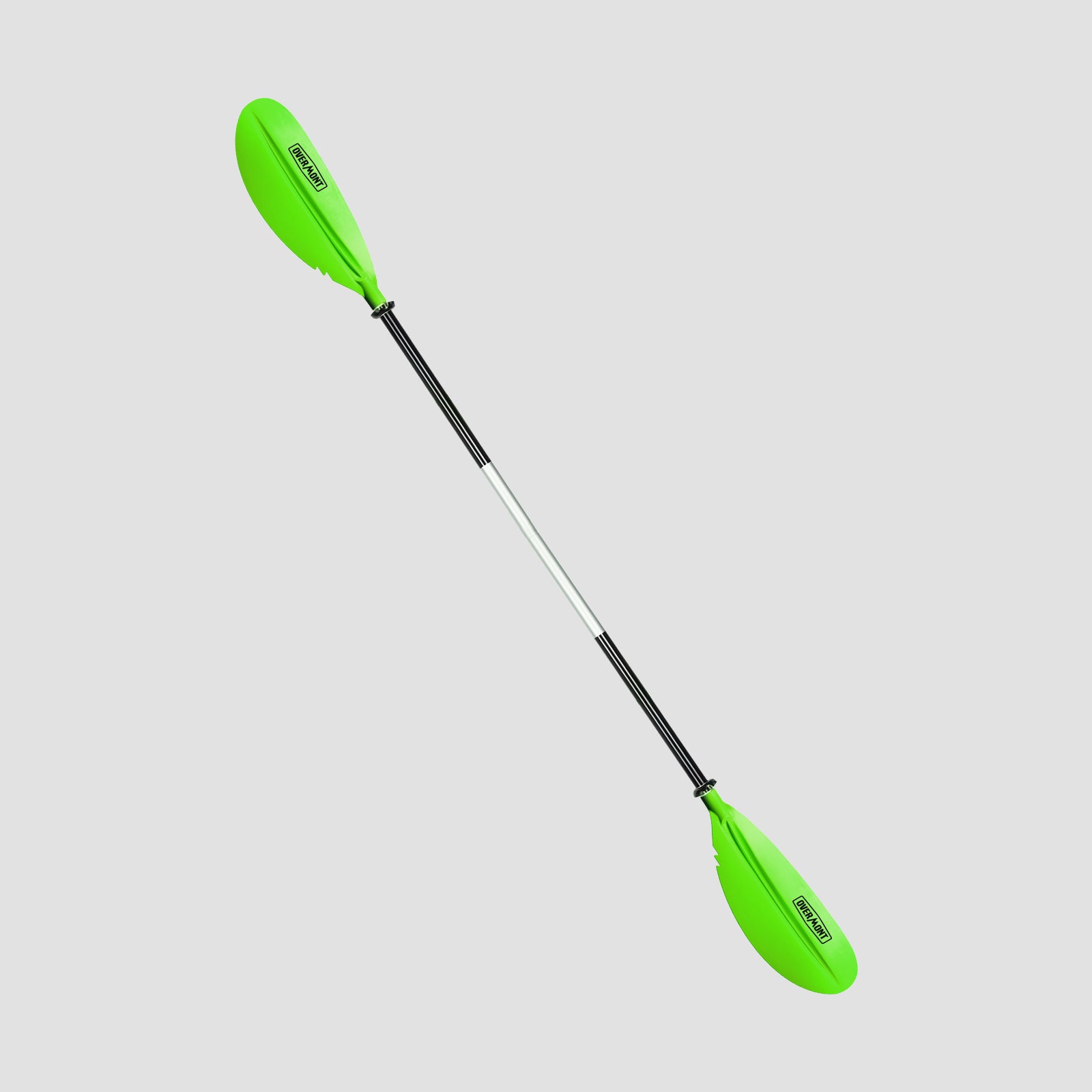 Green alloy kayak paddles