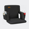 Overmont Stadium Seat with Back Support - Black