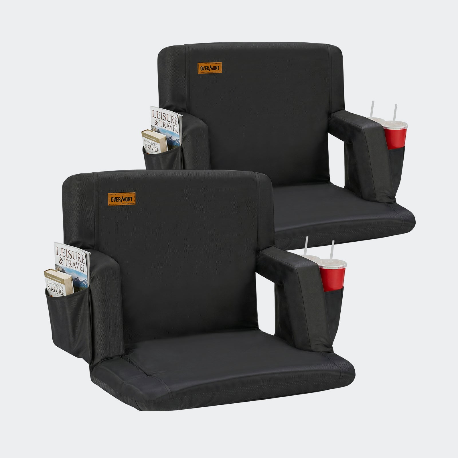 Overmont Stadium Seat with Back Support
