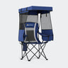 Overmont Camping Chair with Canopy - Blue