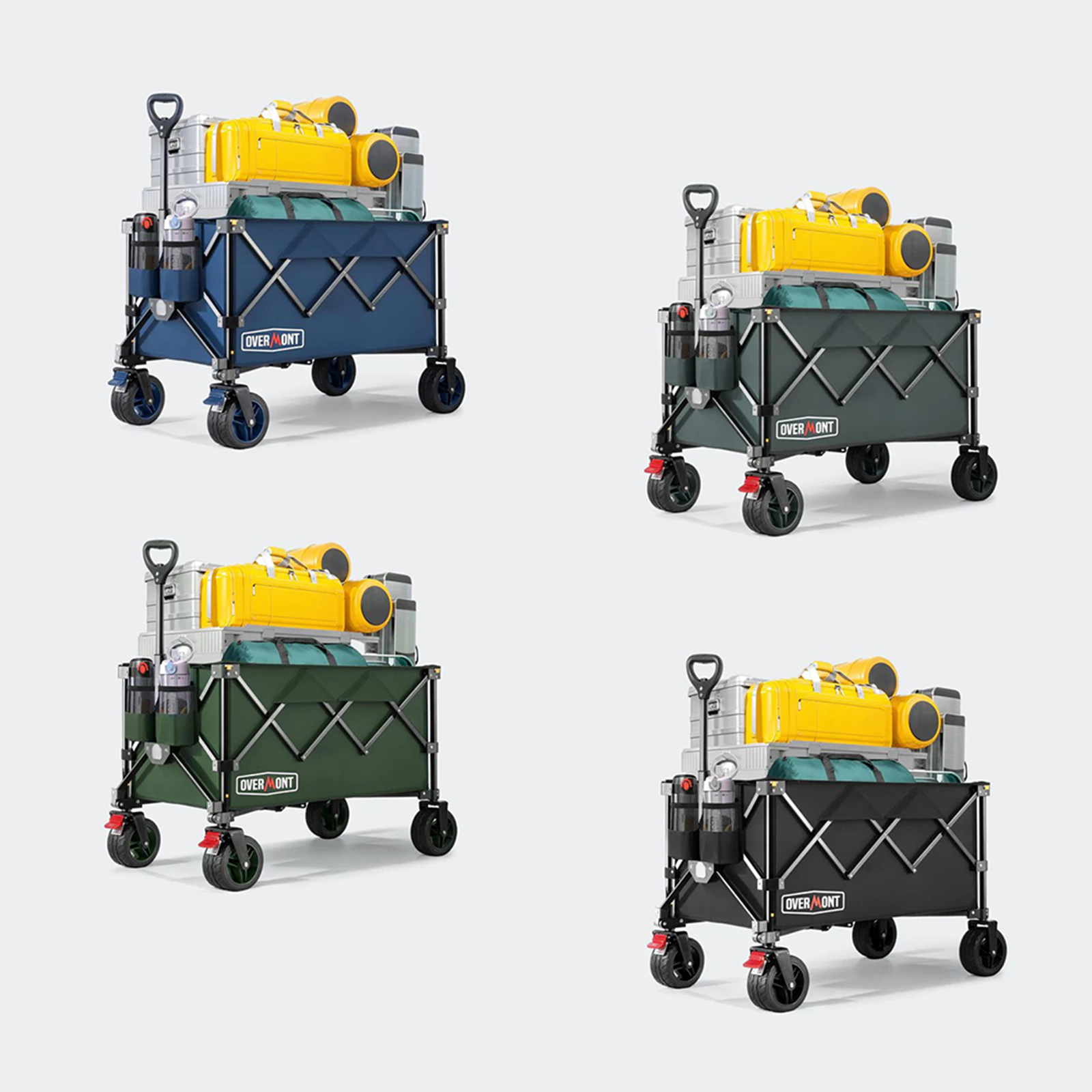 Chariot pliable ultra-compact Overmont 200L