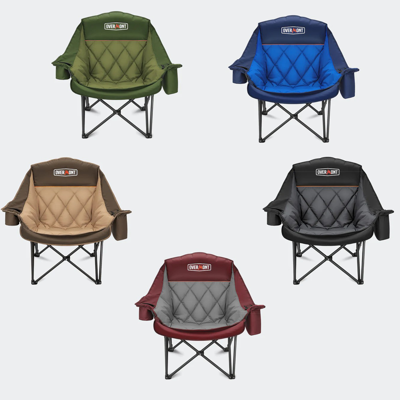 Overmont Oversized XL Camping Chair for Adults