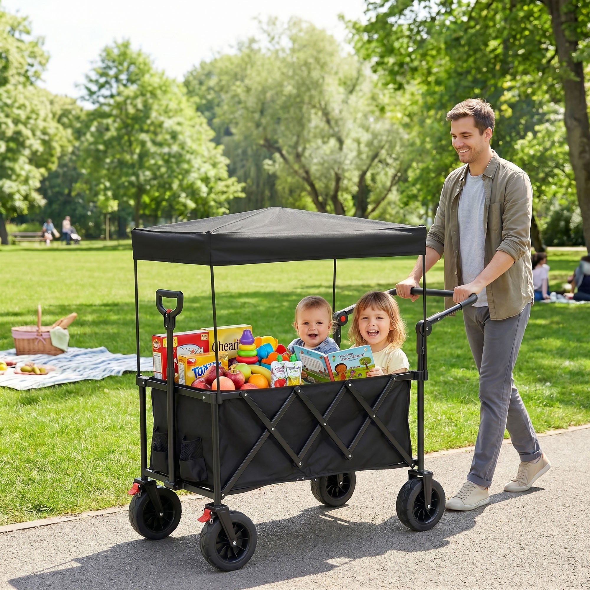 Chariot pliable Overmont 300L