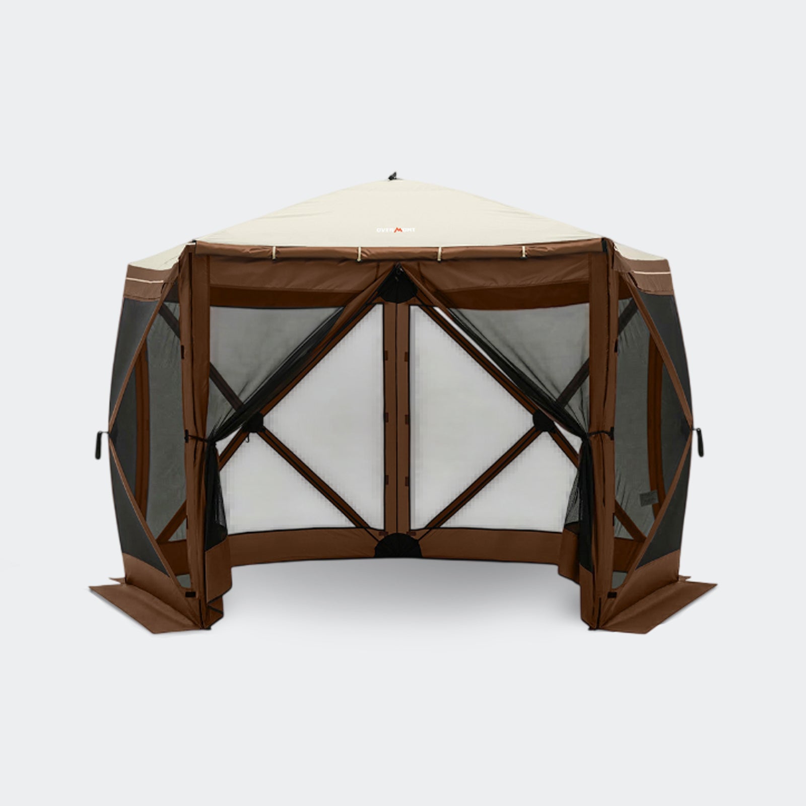 Overmont Pop up Gazebo Screen Tent - Dual Open Door