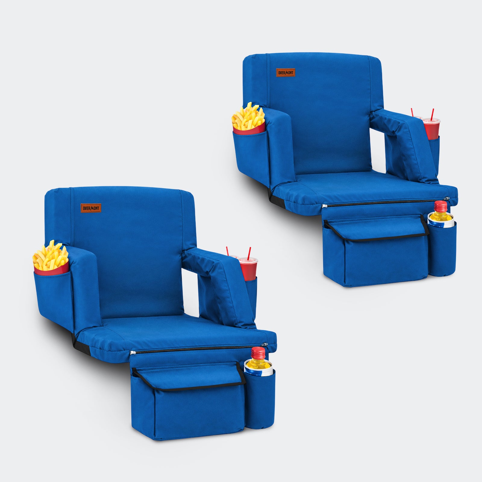 Overmont Stadium Seat with Back Support