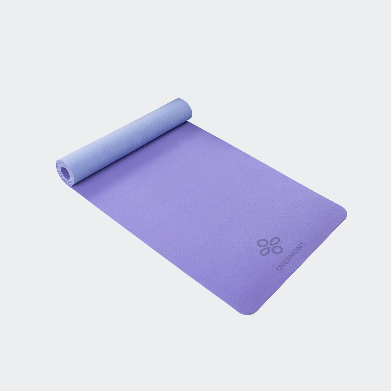 TPE yoga mat purple