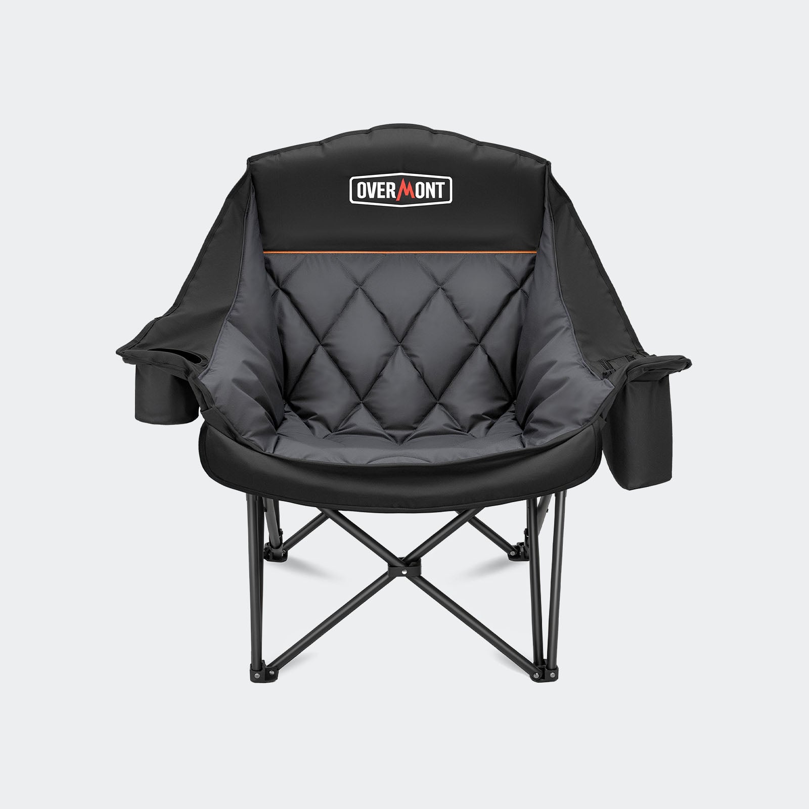 XL camping chair black