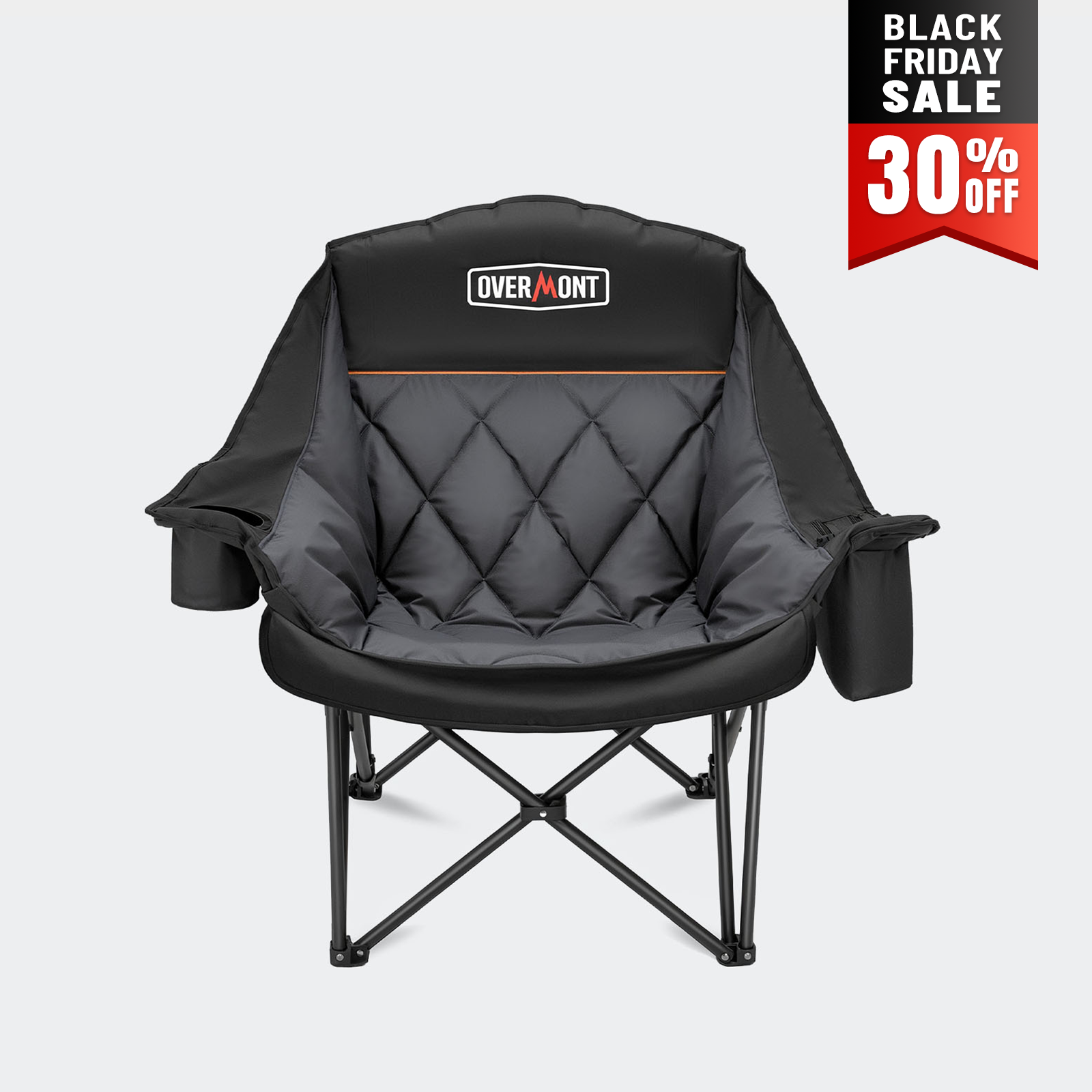 Overmont Oversized XL Camping Chair for Adults