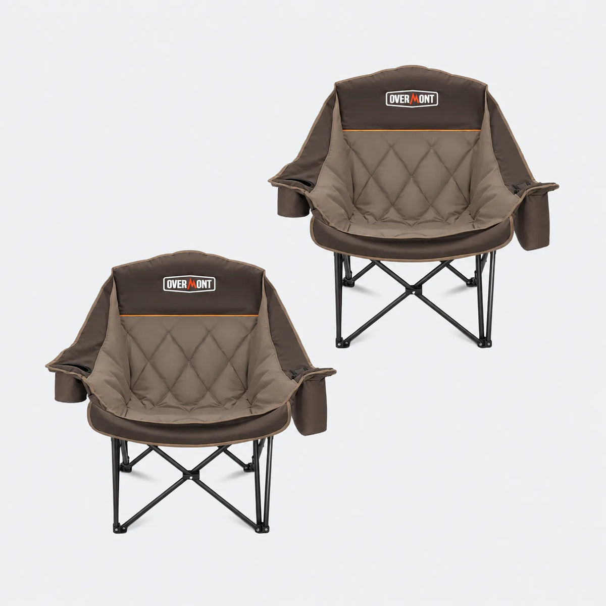 Chaise de camping Overmont surdimensionnée XL pour adultes