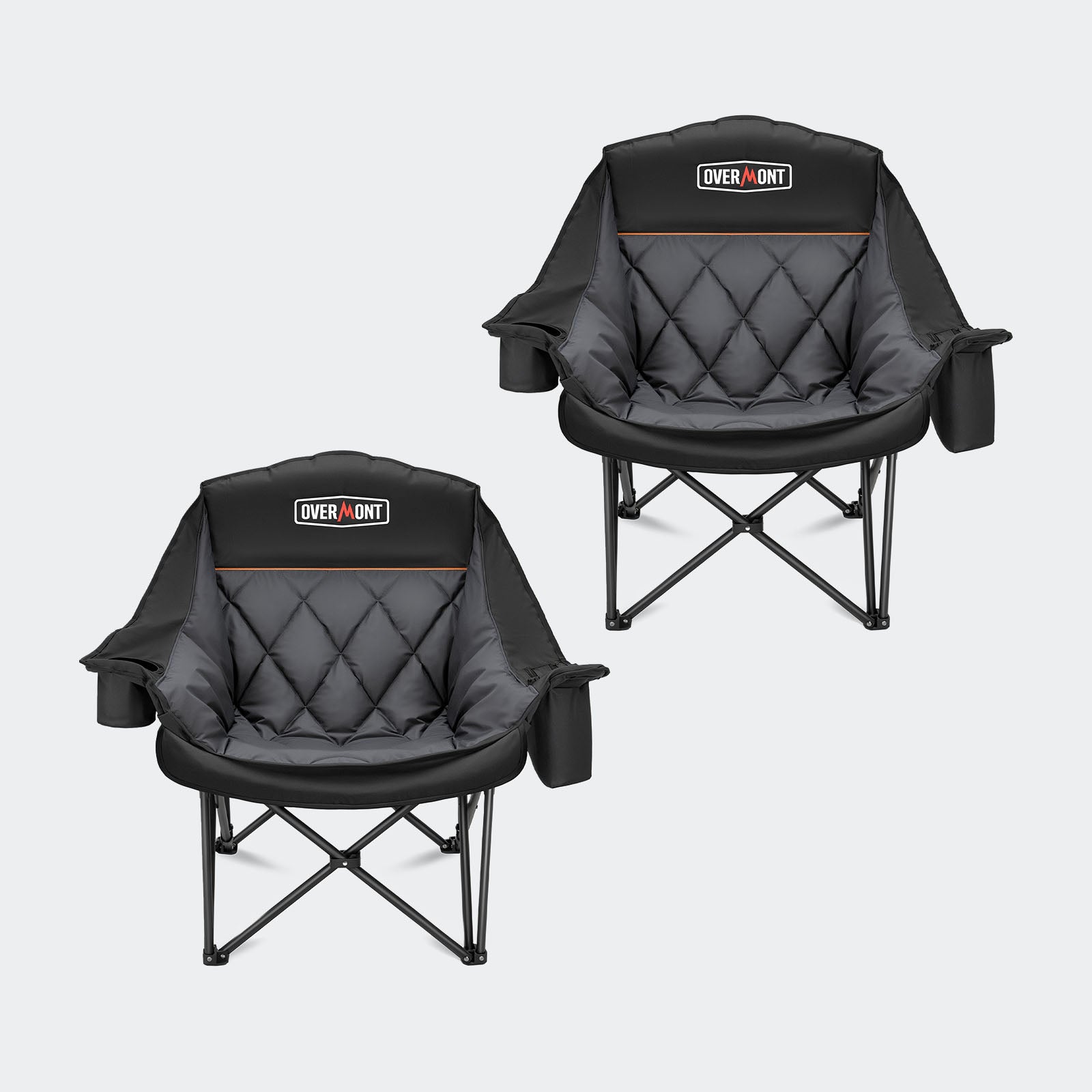 camping stühle Overmont Oversized XL Camping Chair for Adults – Overmontoutdoor