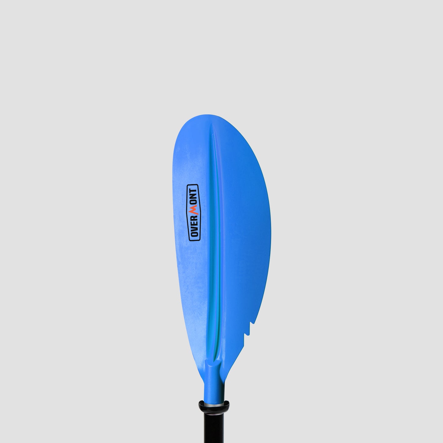 Blue alloy kayak paddles