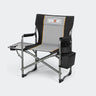Overmont Oversized Lightweight Foldable Directors Chairs - Black