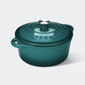 Overmont 5.5QT Enameled Cast Iron Dutch Oven Multicolor - Bottle Green