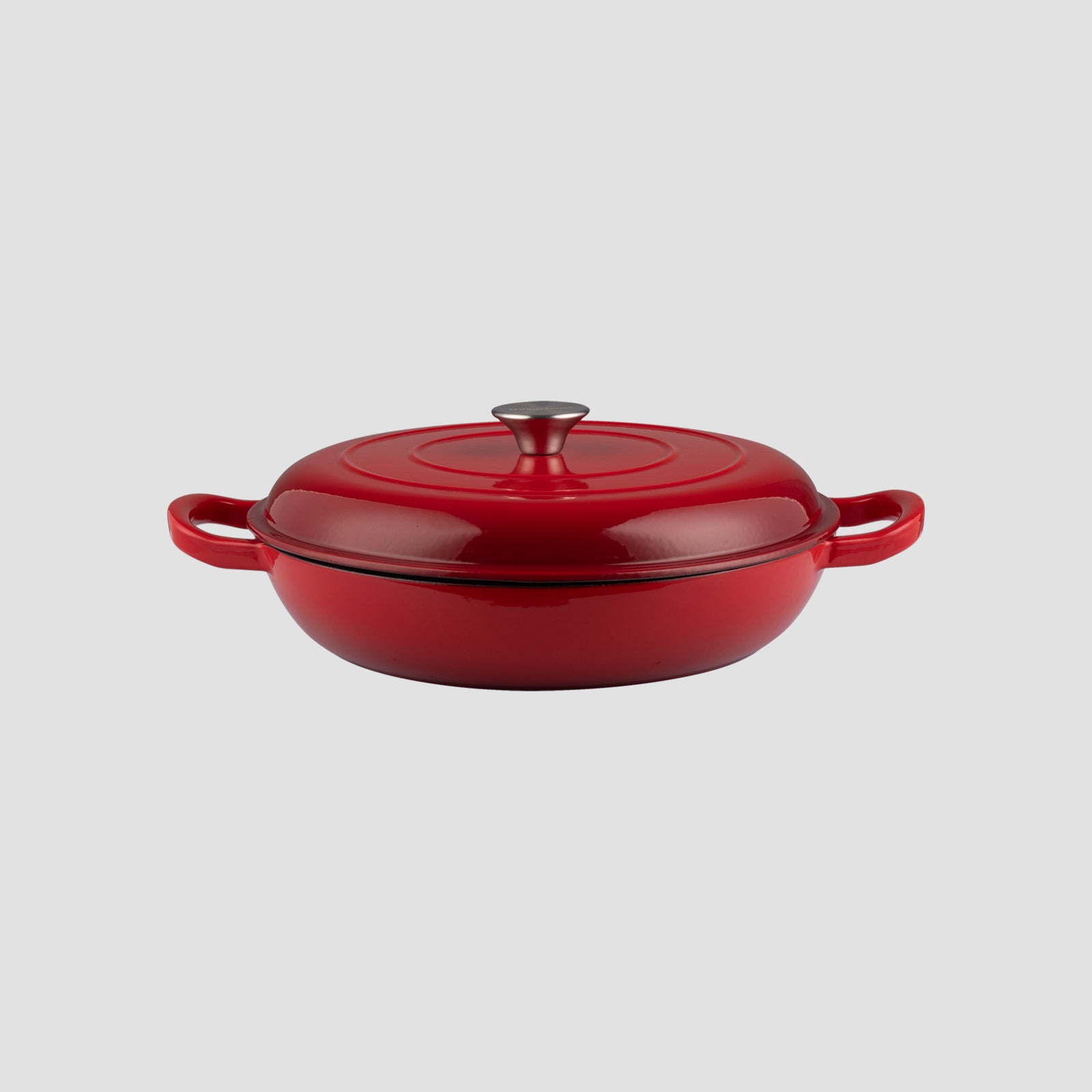red enameled cast iron