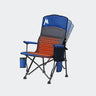 Overmont Heated Adjustable High Back Camping Chair - Navy
