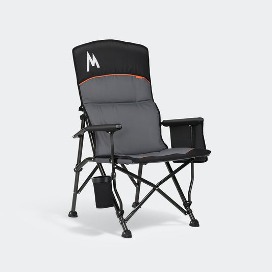 high back camping chair