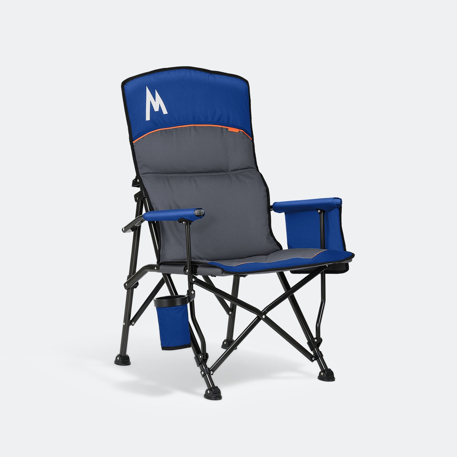 Overmont Back Support Camping Chair for Adults