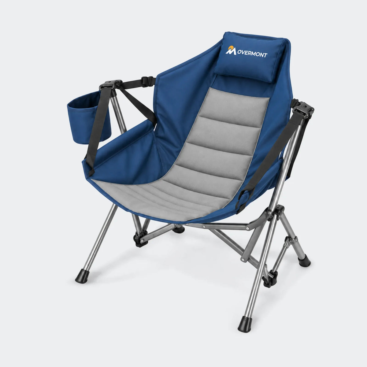 Overmont hammock chair angled front view